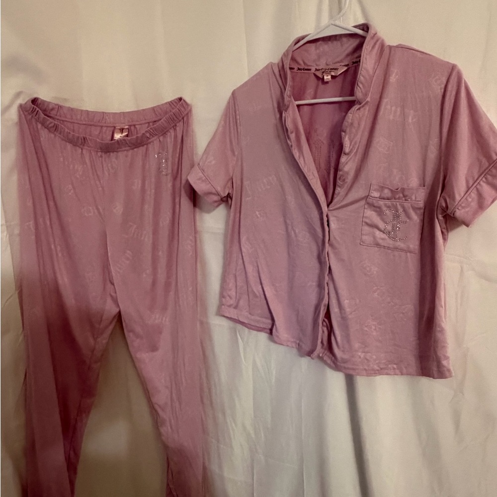 Juicy Couture Light Pink Pajama Set